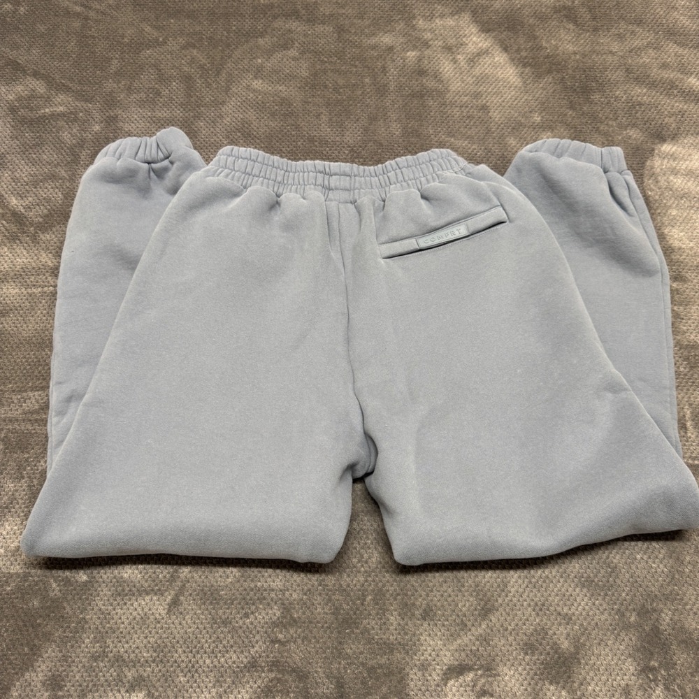 Comfrt Cloud Fleece Sweatpants Light Blue Joggers Size M